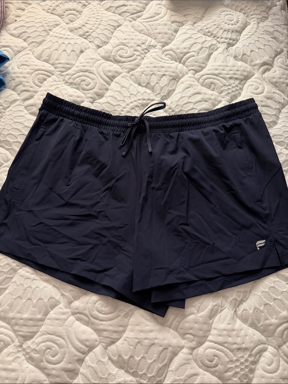 Women’s Fabletics Navy Performance Athletic Shorts